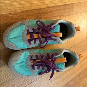 Women’s Teal and Purple Sneakers